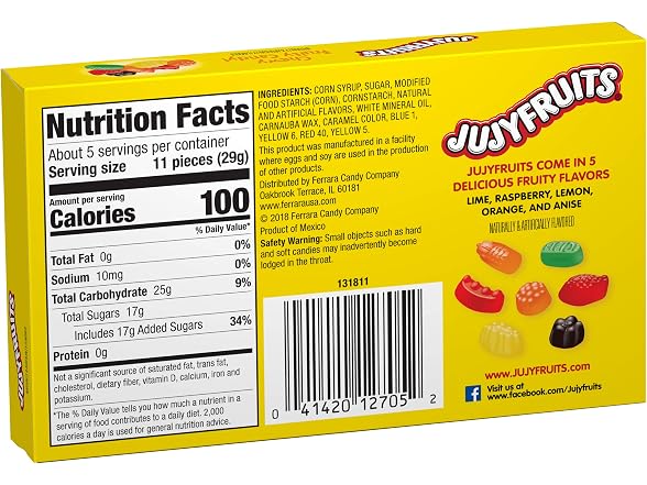 Jujyfruits Fruity Chewy Candy Theater