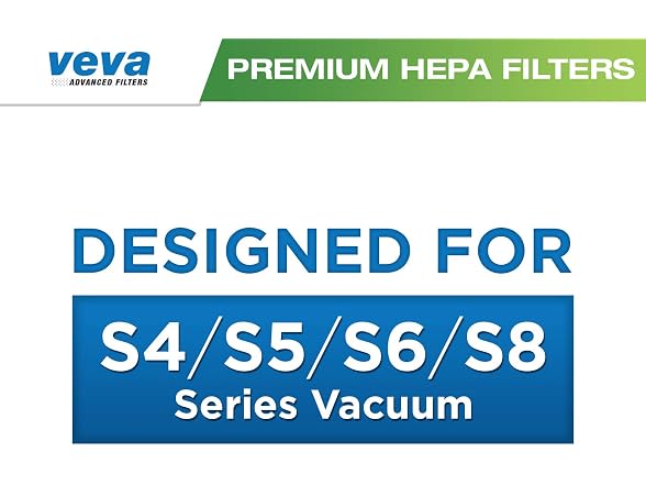 VEVA 3 Pack Premium Vacuum HEPA Filter
