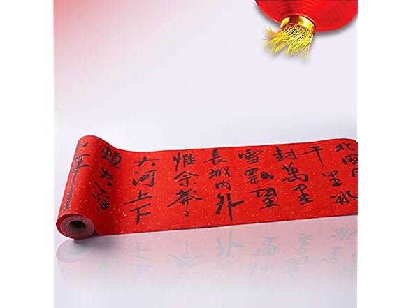 Semli Red Raw Rice Paper Paper Cut Chinese