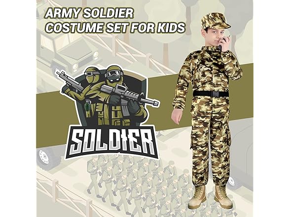 Army Soldier Halloween Costume