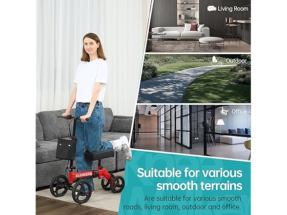 ELENKER BC2170625080004 Knee scooter