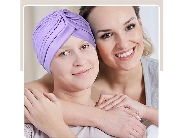 6 Pieces Stretchy Beanie Turbans