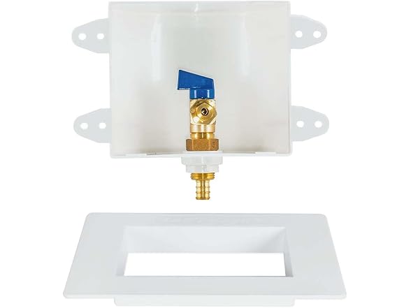 Eastman 1/2 Inch PEX Connection x 1/4 Inch OD Outlet Box