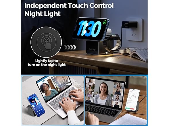 Likzest 3 in 1 Charging Station