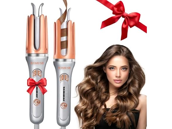 KIMUSE Automatic Rotating Curling Iron
