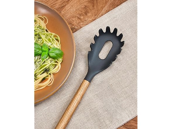 Zyliss Spaghetti Server Oak Wood 