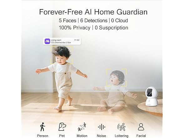 CINMOORE Indoor Security Camera
