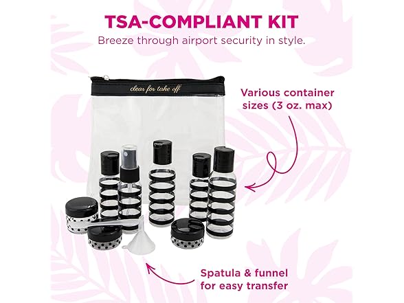 MIAMICA “Clear for Take Off” TSA Complia