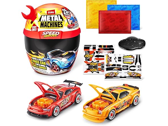 Metal Machines Speed Heroes (Red) by Zuru