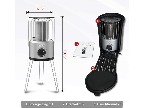 CAMPLUX Portable Propane Heater