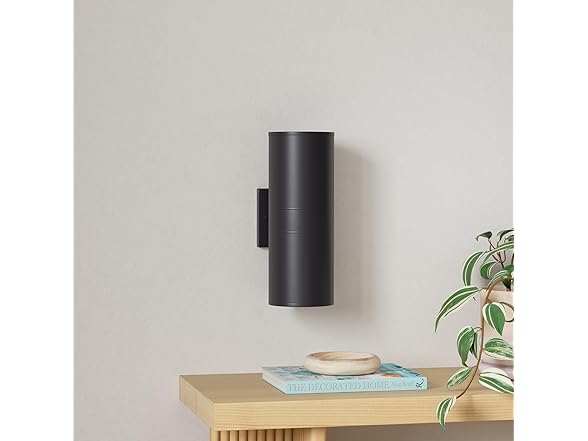 TOBUSA Dusk to Dawn Black Outdoor Wall Lights