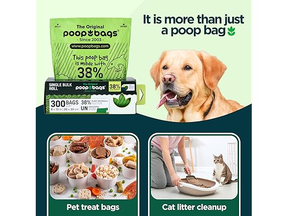 The Original Poop Bags® USDA Certified 3