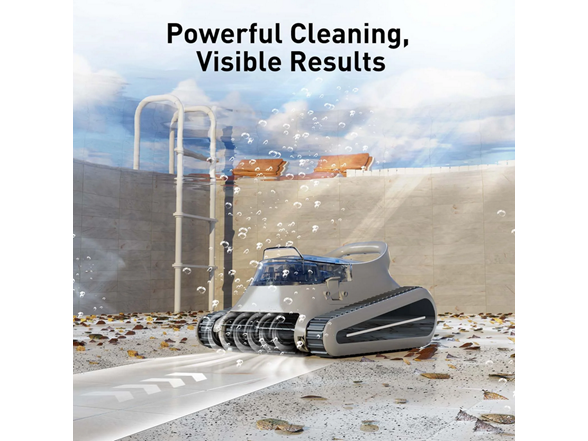 Seauto Crab Cordless Robotic Pool Cleaner Purple