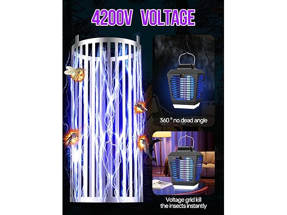 Mosquito Zapper with LED Light