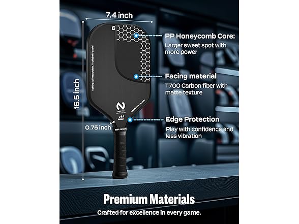 Pro Pickleball Paddle N-02 Glide