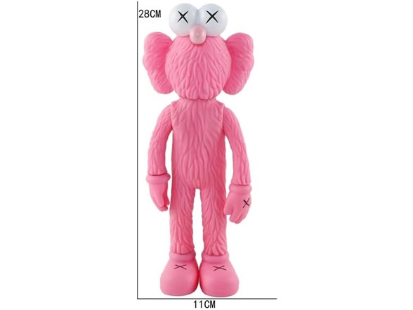 DIMSUM 11-inch Blue Art Model Decorative Toy Pink