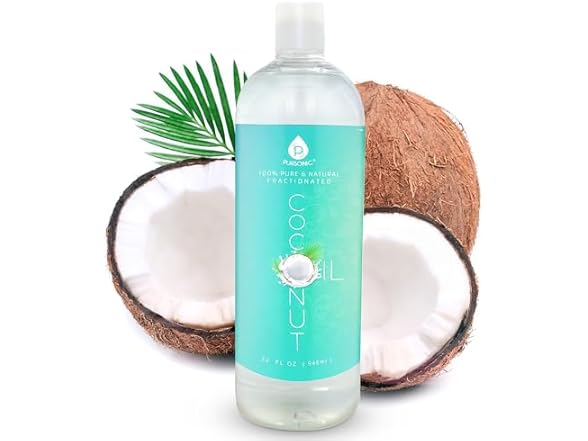 Pure Unscented Fractionated Coconut Oil (2 or 3pk)