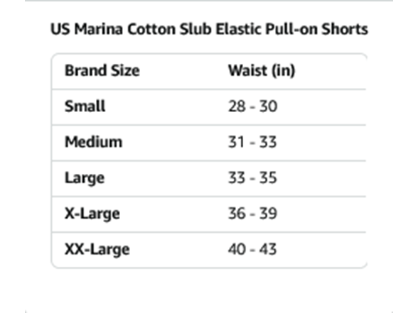 Unionbay Men Marina Cotton Slub Elastic Shorts