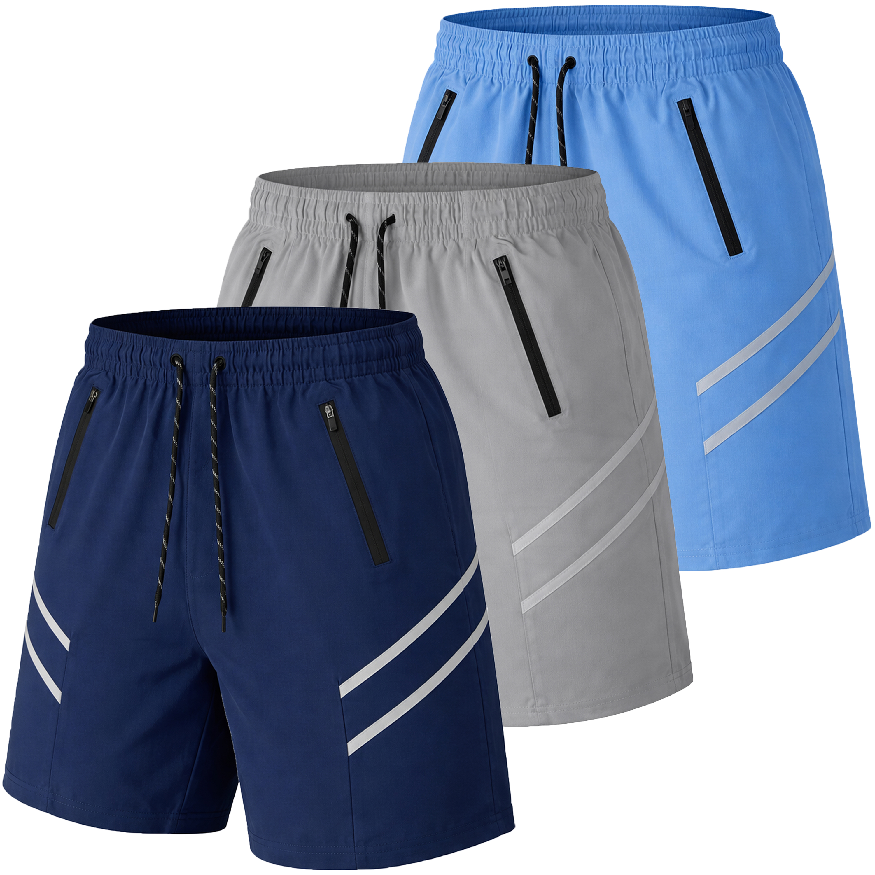 Mens Training Shorts w/ Dual Trim (S-2XL) - Gallery 31