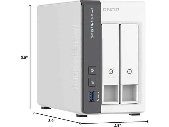 TS-216G, 2-Bay NAS, Quad-core CPU,