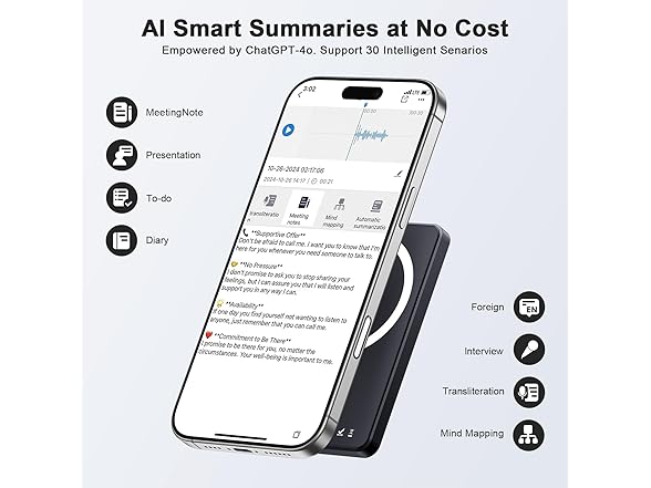 TTQ AI Voice Recorder