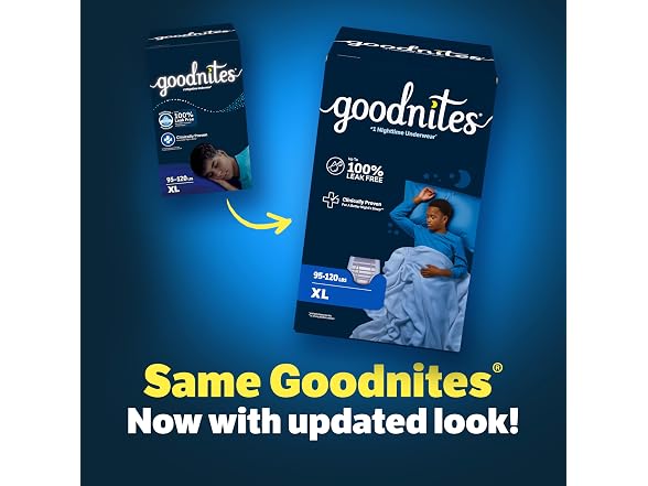 GoodNites | Boys Nighttime 63 Ct