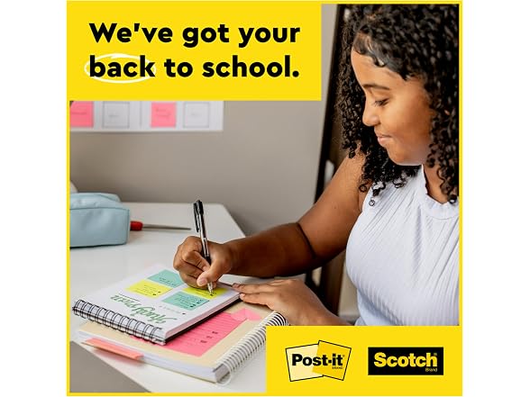 Post-it Super Sticky Notes 3 in. x 3 in.