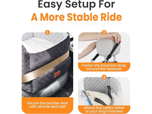 Dog Booster Car Seat