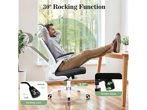 Bestfair W0893 Ergonomic Office Chair (Open Box) - Gallery 5