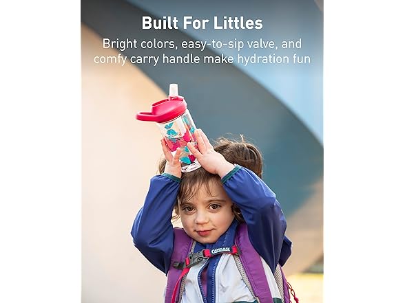 CamelBak eddy+ Kids Water Bottle (14oz)