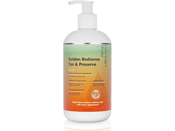 FountainGlow Self Tanner - All Natural 