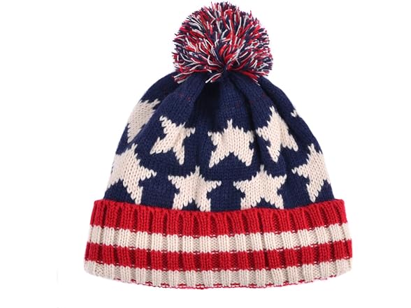 Parquet (Large-X-Large) American Flag Knit Stars