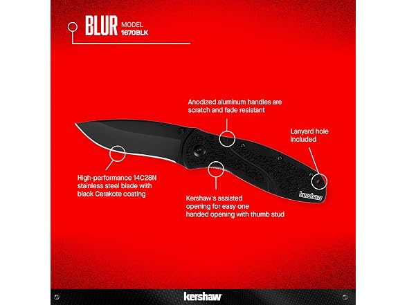 Kershaw Blur Pocket Knife