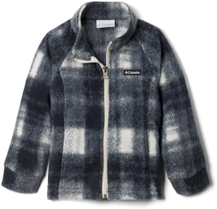 Columbia Toddler Girls Benton Springs II Printed Fleece, Chalk Omblur Tonal, 2T