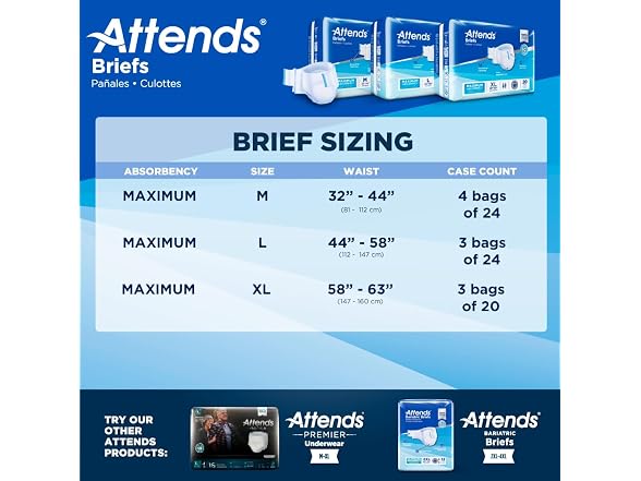 Attends Attends Adult Incontinence Disposable