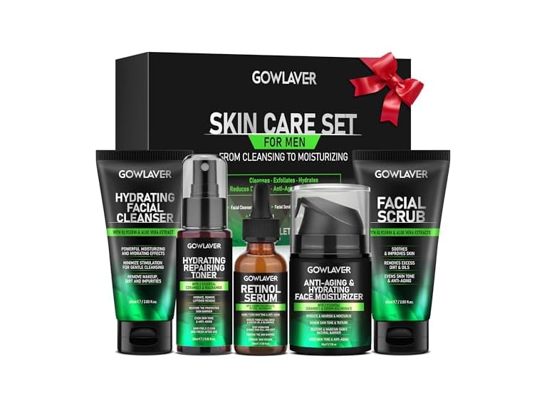 GOWLAVER Men's Skin Care Set