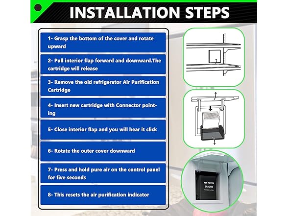 Refrigerator Air Purification Cartridge