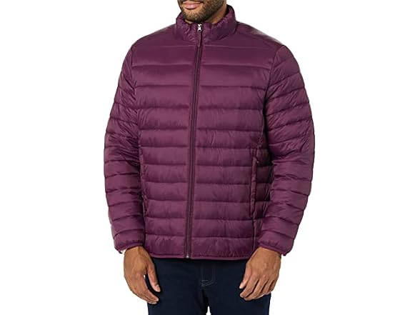 Amazon Essentials Men Packable Lightweight Jacket