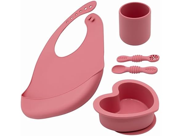 Pink, Heart Bowl