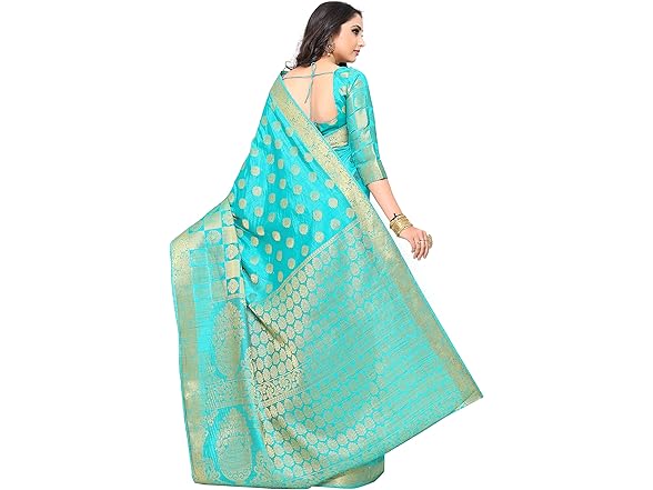 Silk Saree With Unstitched Blouse