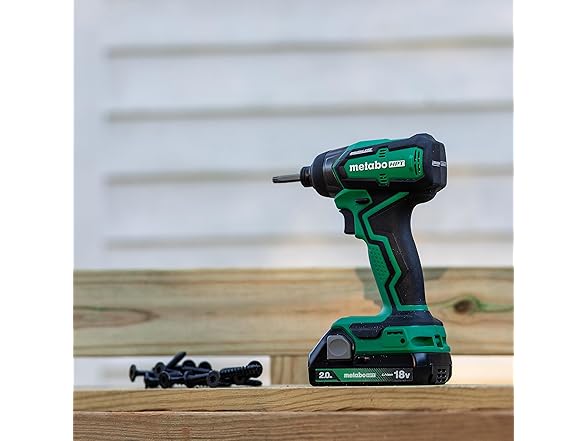 Metabo WH18DDXS 18V Impact Driver Kit green