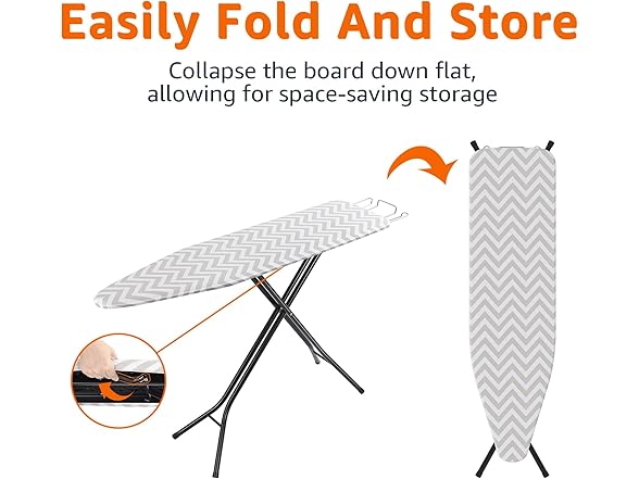 Amazon Basics Adjustable Full-Size Ironing Board