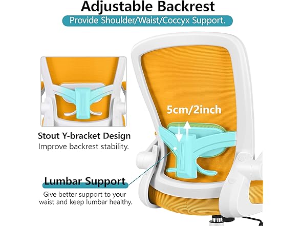 FelixKing Office Chair, Ergonomic Desk Chair Breathable Mesh Adjustable High Back (Open Box)