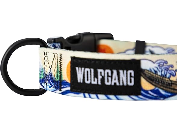 Wolfgang Dog Collar, MountainWave Print