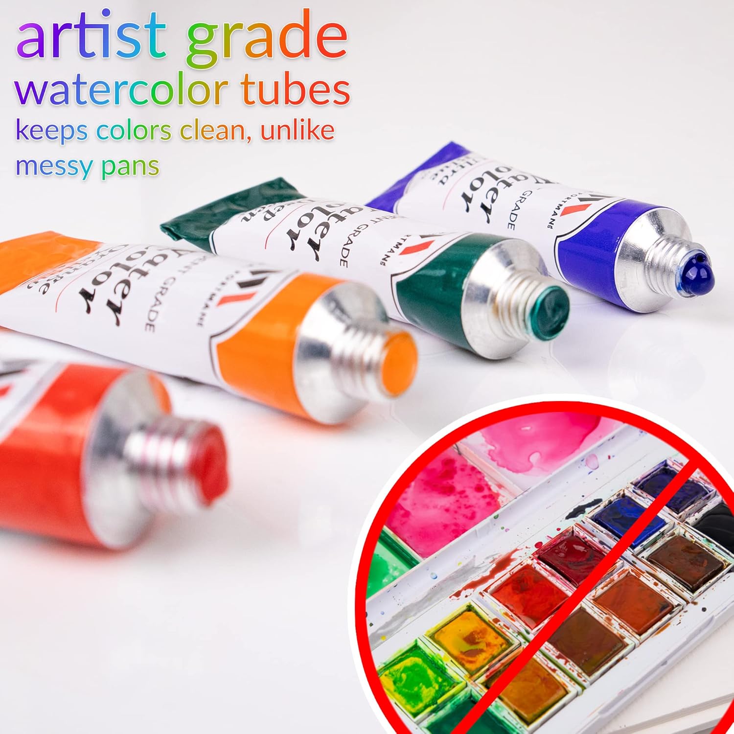 W.A. Portman Water Color Paint Set - Gallery 9