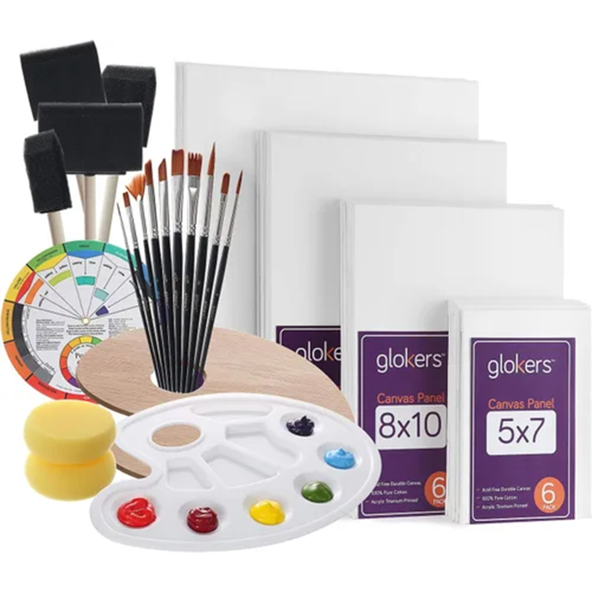 glokers Panels Kit Art Supplies Set - Gallery 8