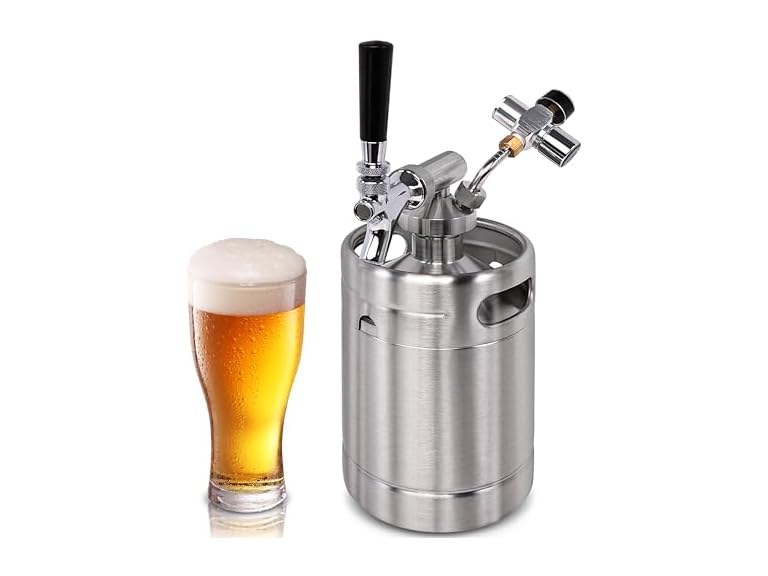 NutriChef Mini CO2 Keg Dispenser 64oz