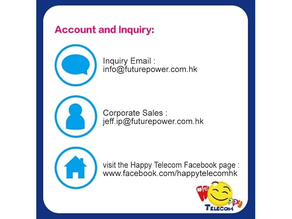 HAPPY TELECOM  Data Travel Sim Card