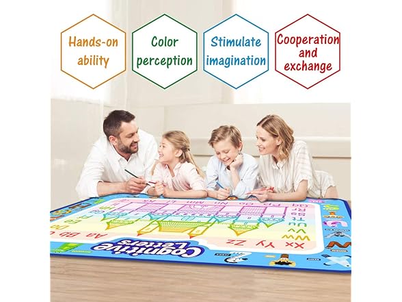 Jasonwell doodle mat Alphabet