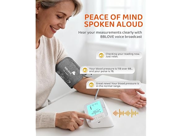 BBLOVE Blood Pressure Monitor
